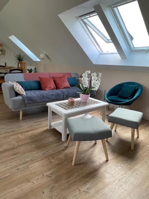 Appartement Cosy Sous Les Toits Lion-sur-Mer Exterior foto